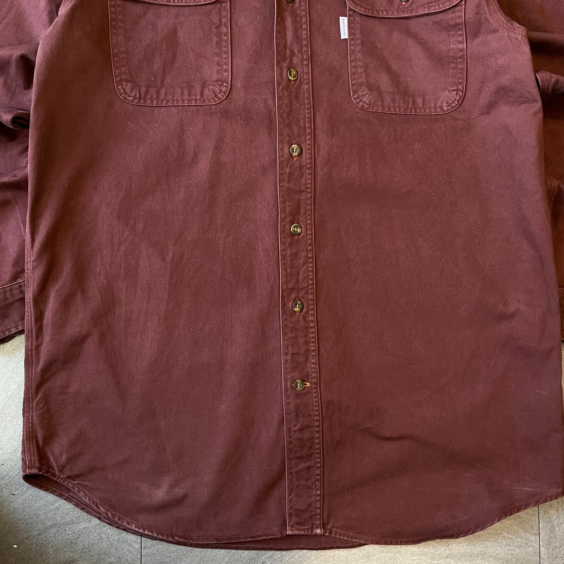 칼하트 정품 오리지널 해비 코튼 긴팔 셔츠 상품이미지4