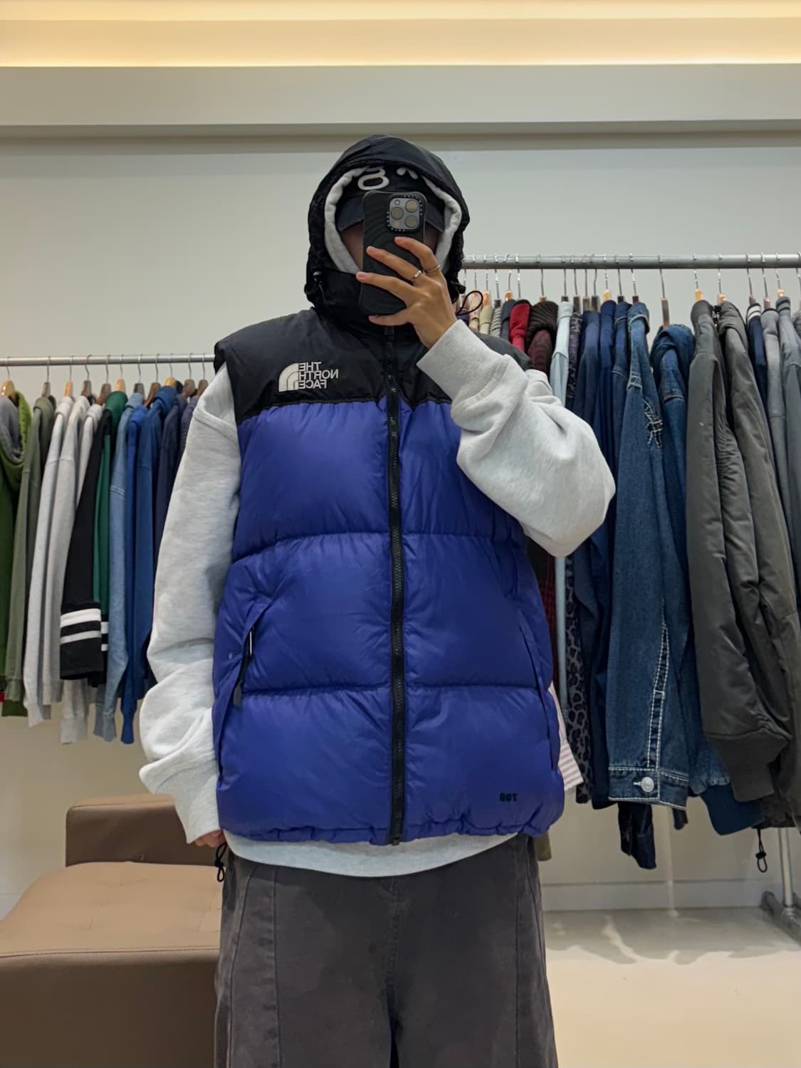 더 노스페이스 700 눕시 패딩 베스트 상품이미지9