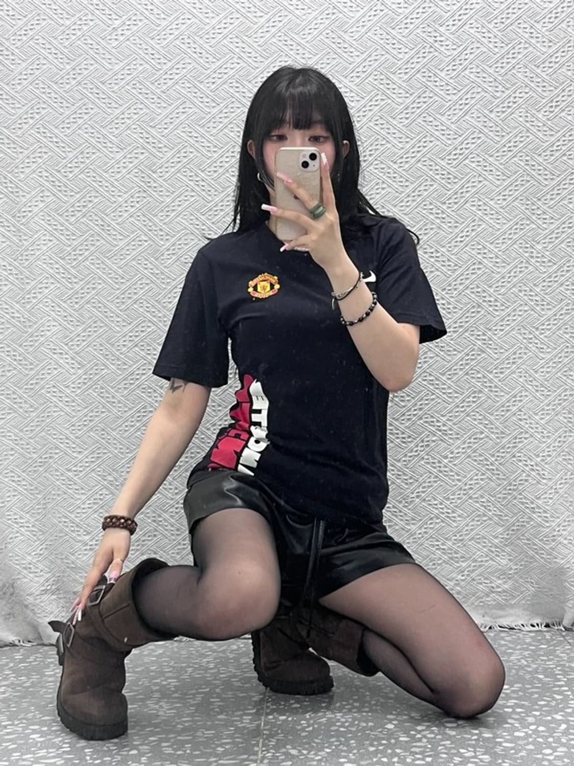 나이키 빈티지 맨체스터 유나이티드 프린팅 반팔티 S C12232 상품이미지1