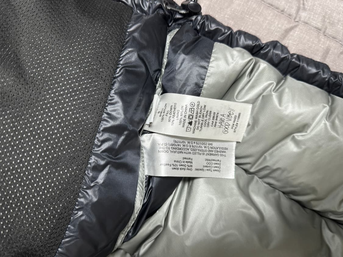 스투시 다운 파카 마이크로 립스탑 팬텀 블랙 상품이미지4