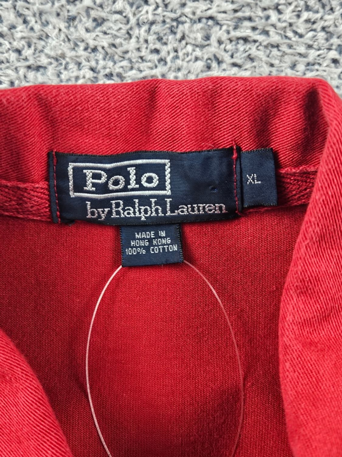 폴로랄프로렌 크롭 커스텀 럭비 티셔츠 ( XL ) / 11418 상품이미지7