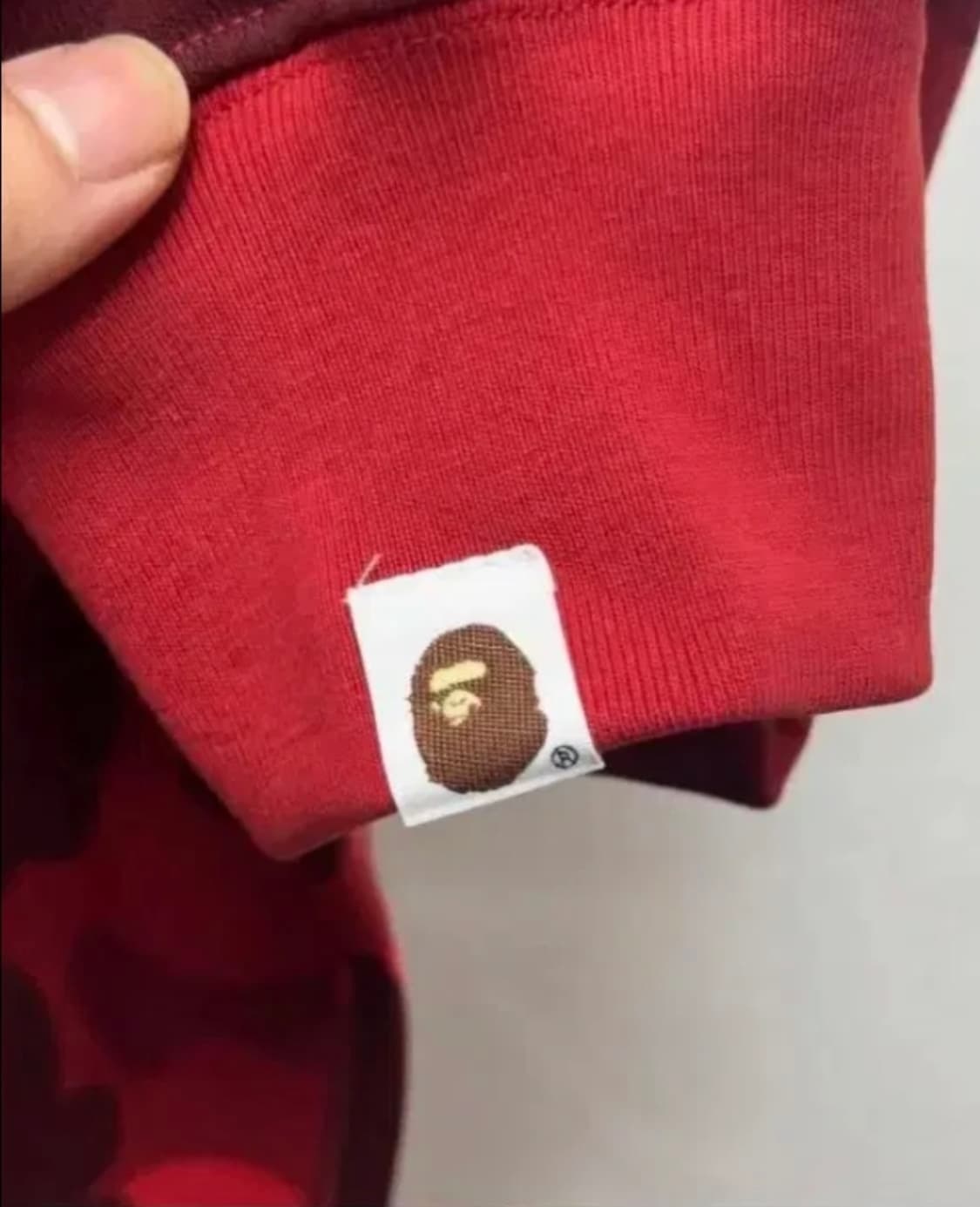 베이프 적계 샤크 후드집업 판매 상품이미지5