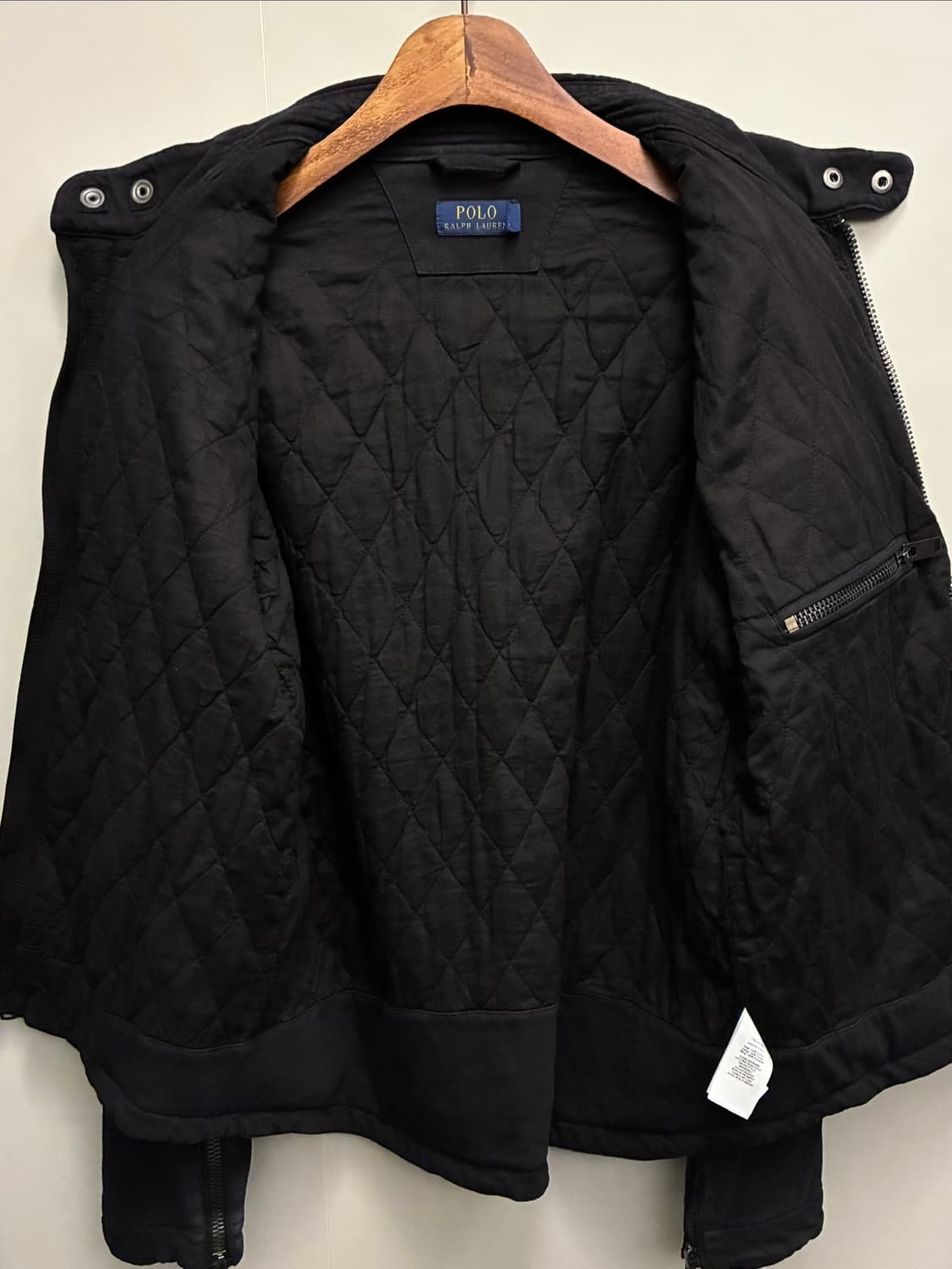 (L/103)POLO 폴로랄프로렌 코튼 싱글라이더 바이커 자켓 상품이미지8