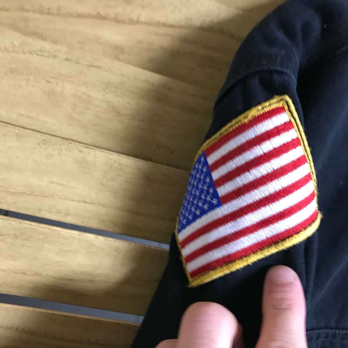 칼하트 성조기 워크셔츠 상품이미지3