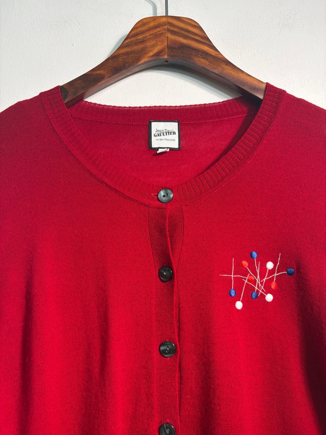  Jean Paul Gaultier 장폴고티에 울 100% 니트 가디건 상품이미지5
