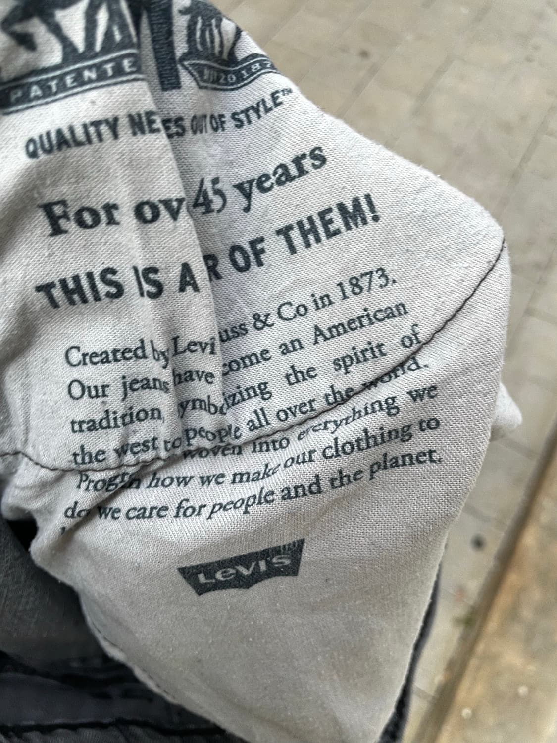 Levi‘s 559 Relaxed Straight Jeans 상품이미지9