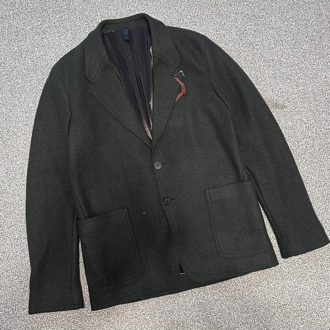 커스텀멜로우 다크 그린 자켓 상품이미지1