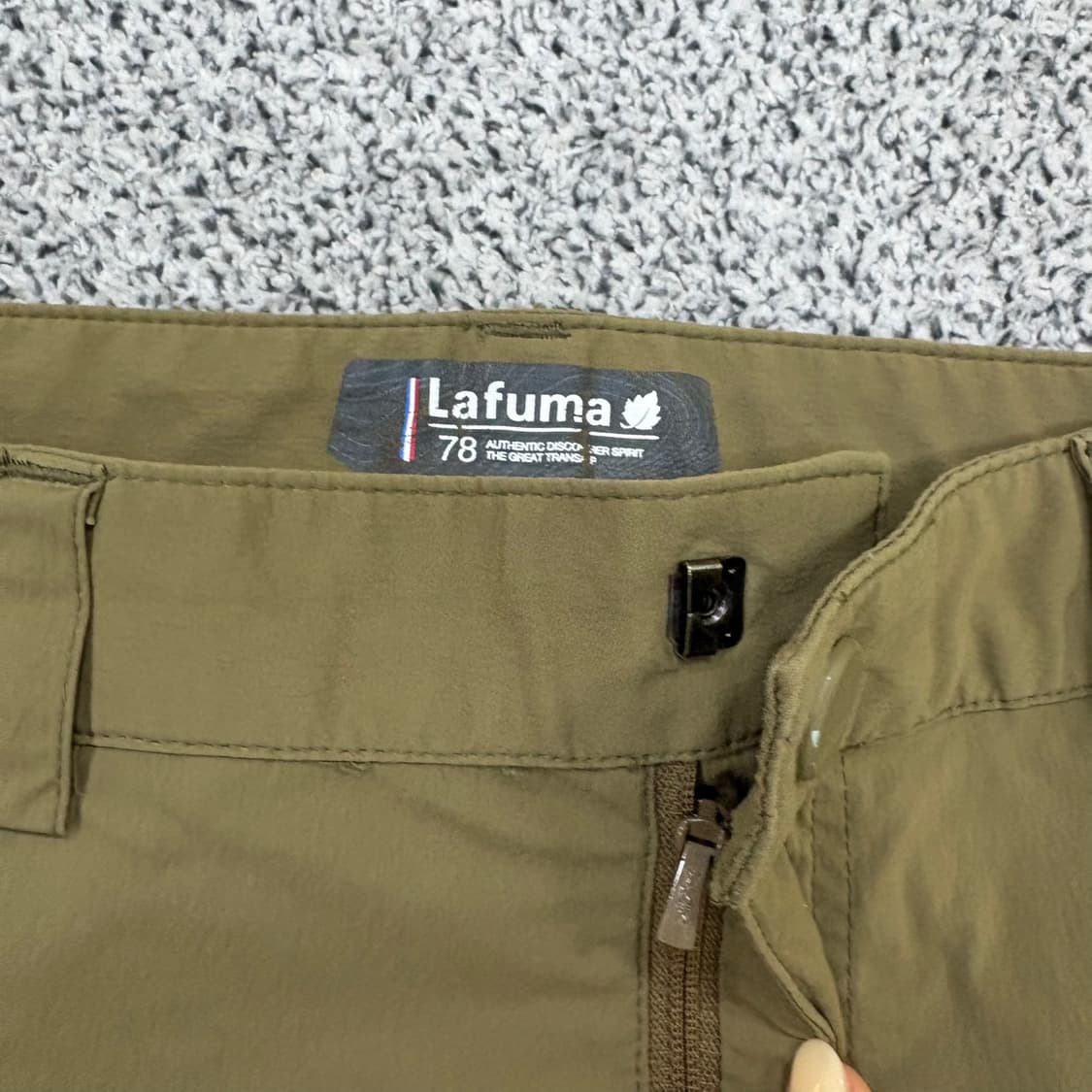 78 라푸마 7부 트레이닝 팬츠 0331J 상품이미지2