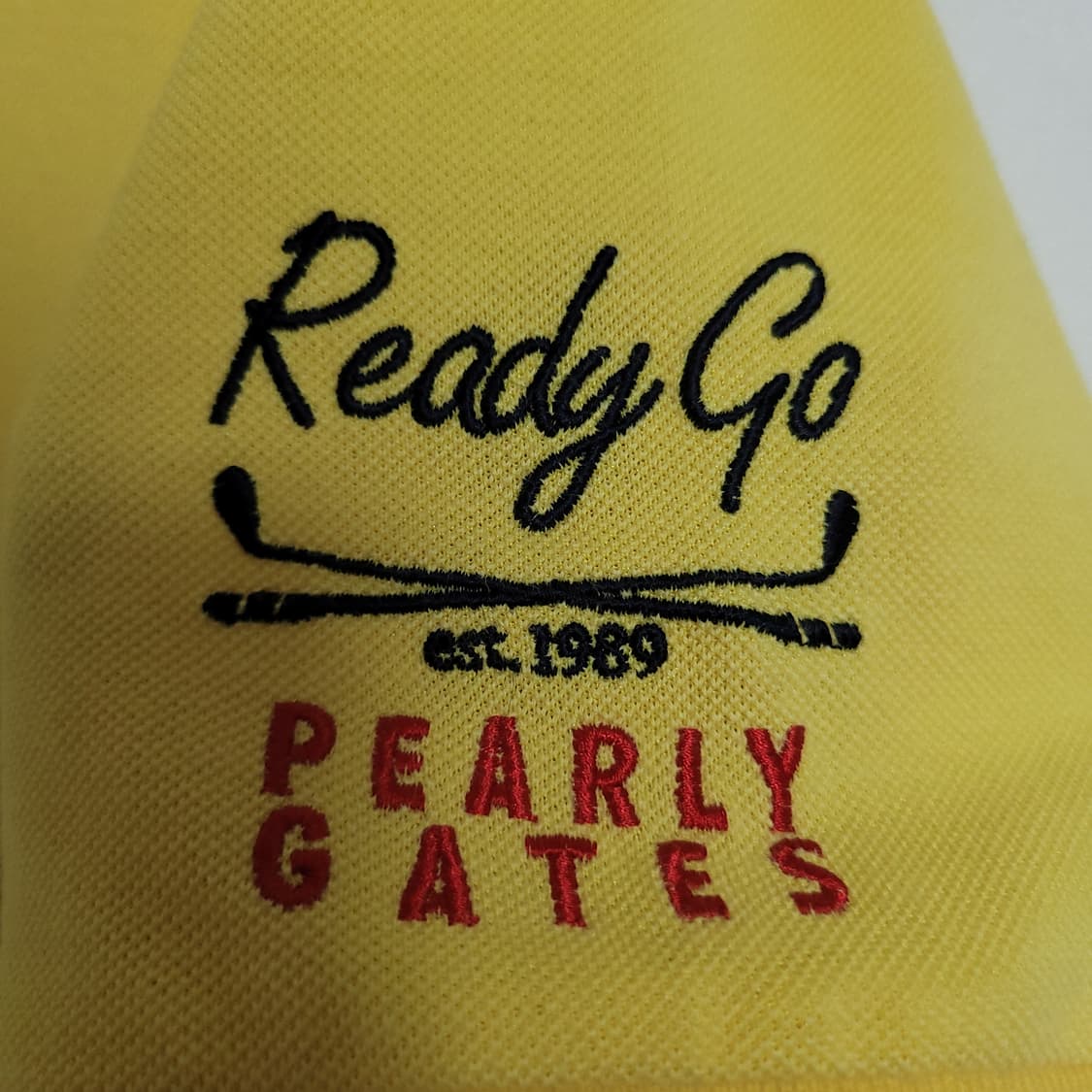 (6) PEARLYGATES 파리게이츠 반팔 카라티 옐로우 105 상품이미지4