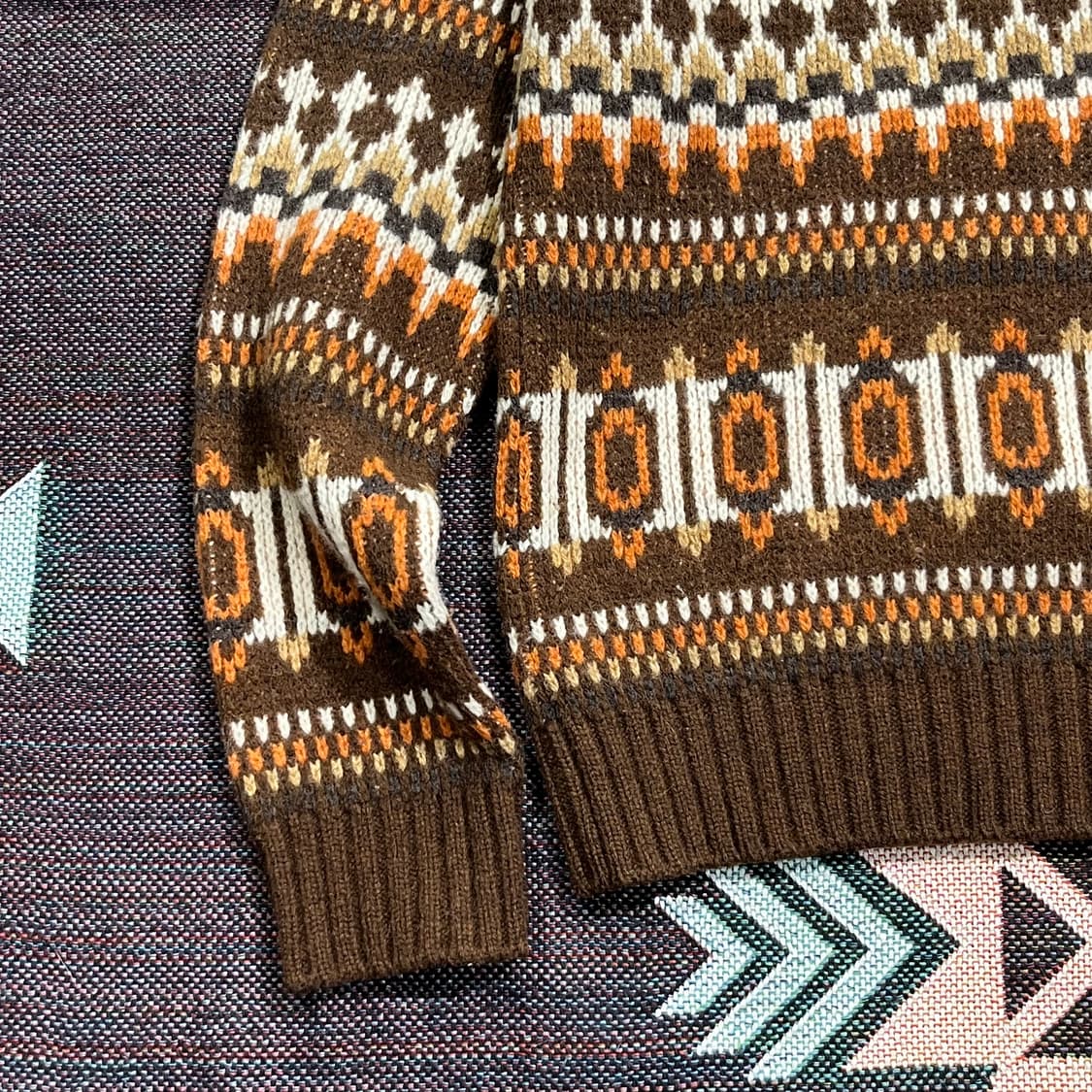 [South2 West8] 남이서팔 페어아일 울 니트스웨터 상품이미지4