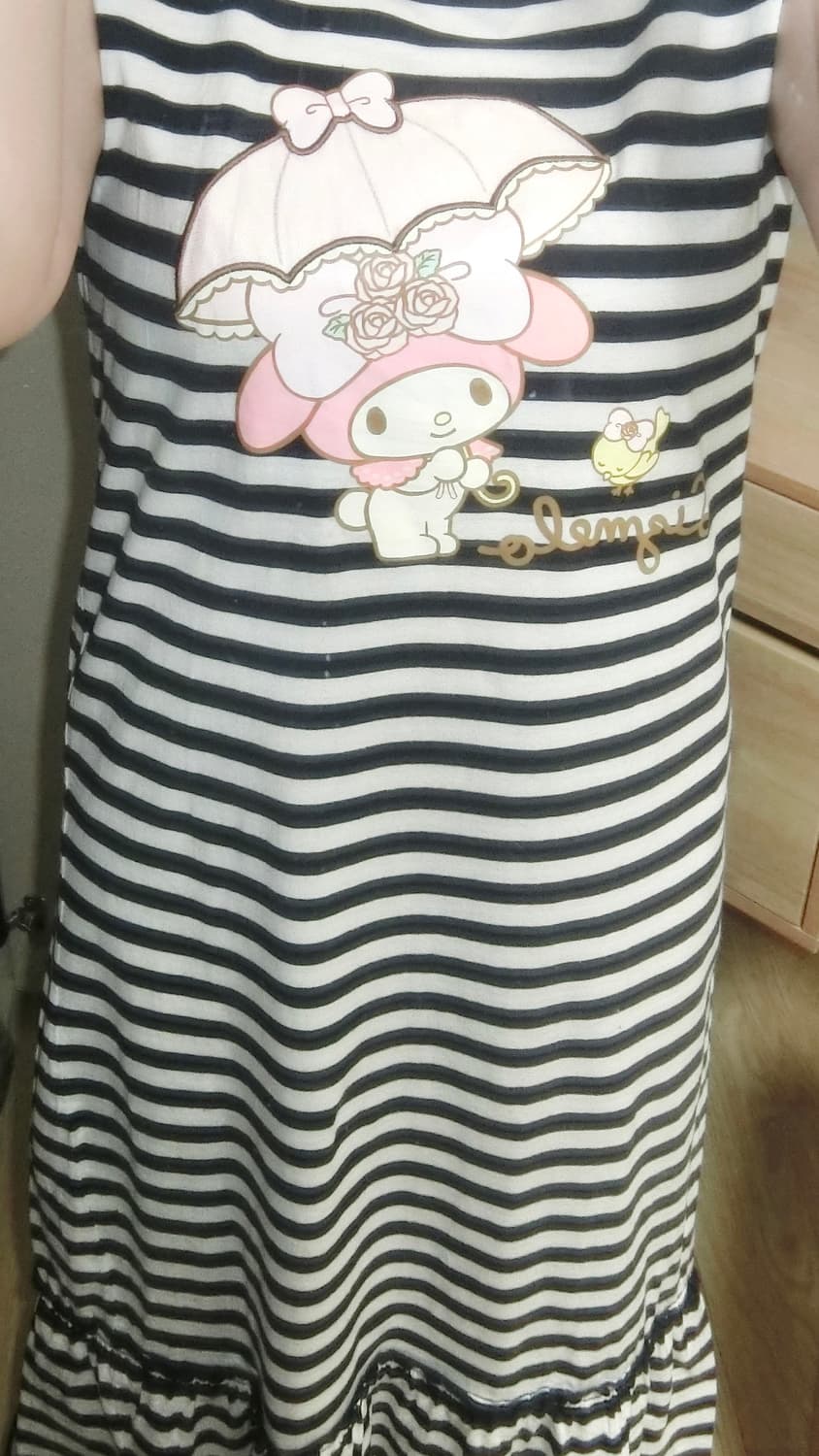 LIZMELO 리즈멜로 마이멜로디 히메갸루 롱 원피스 상품이미지4