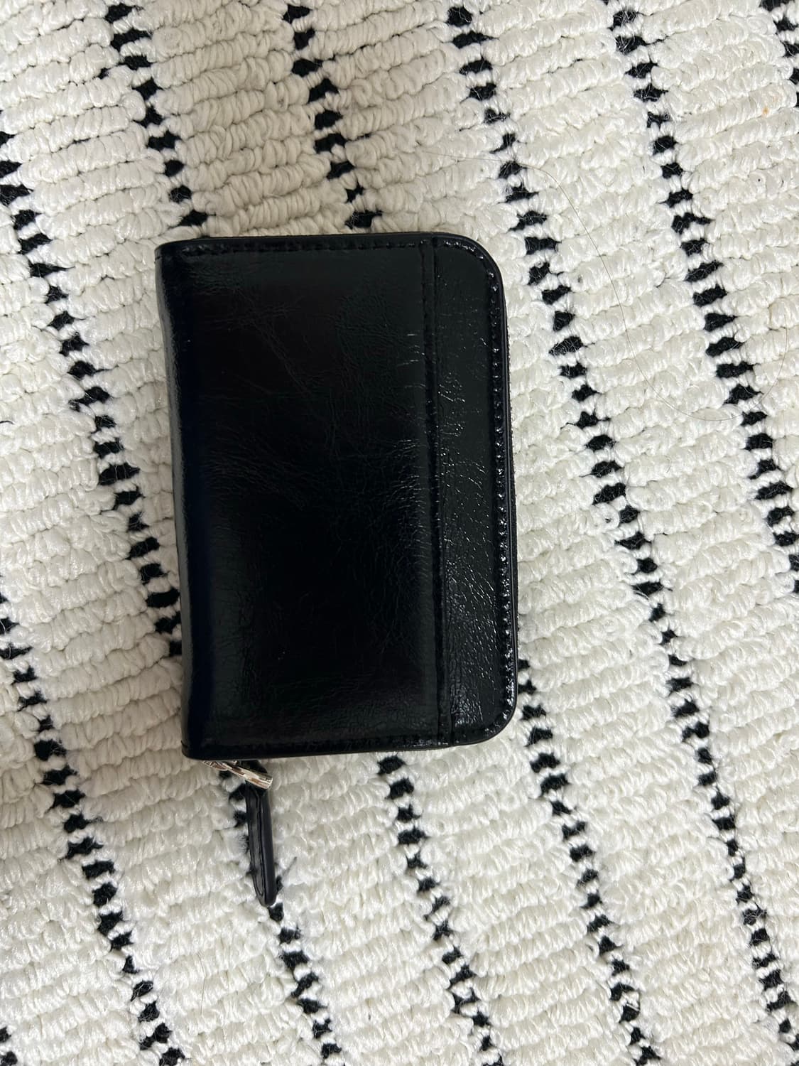 넘버링 카드지갑 #1057 블랙 상품이미지5