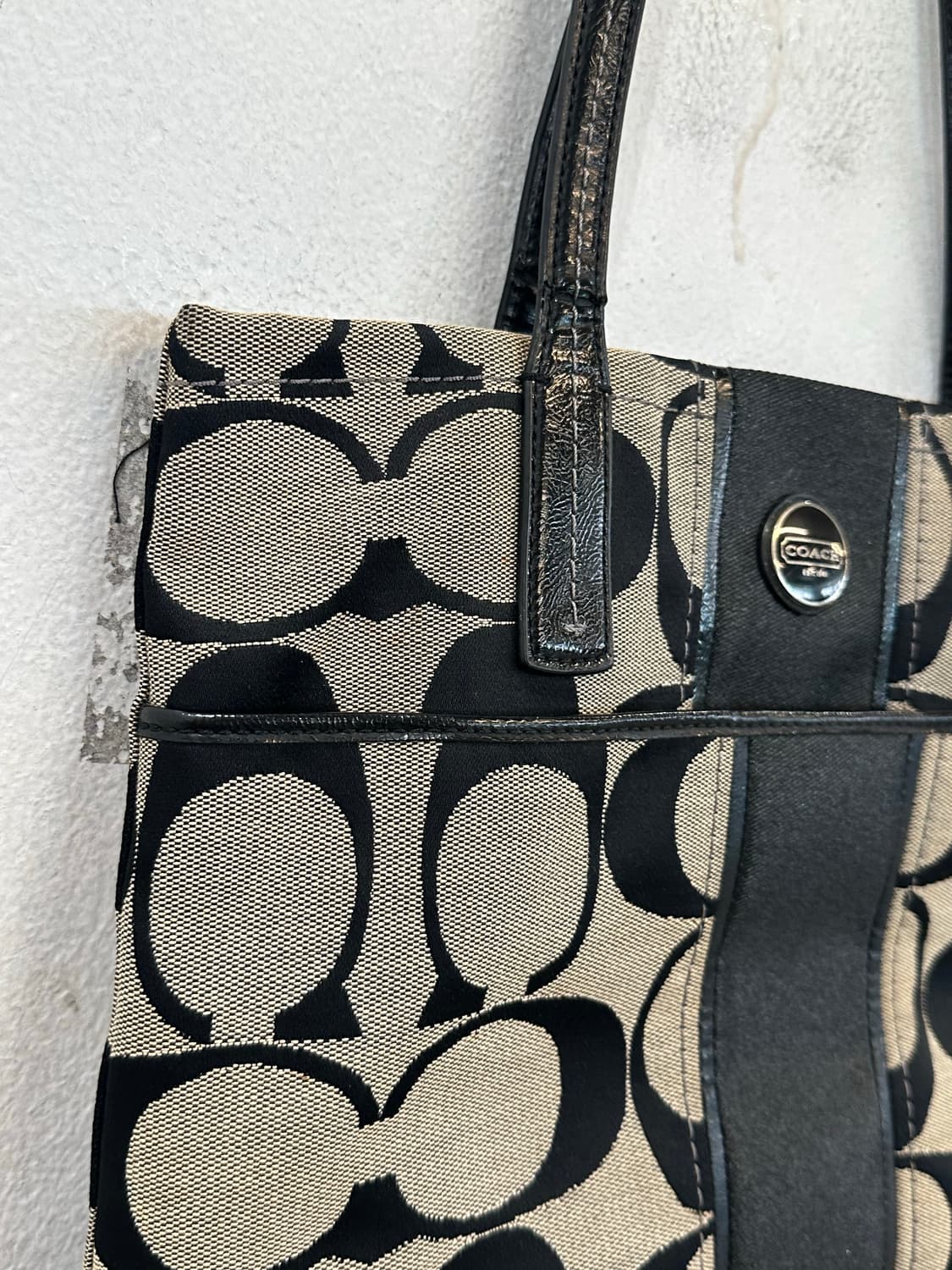 Coach pattern hand bag 상품이미지4