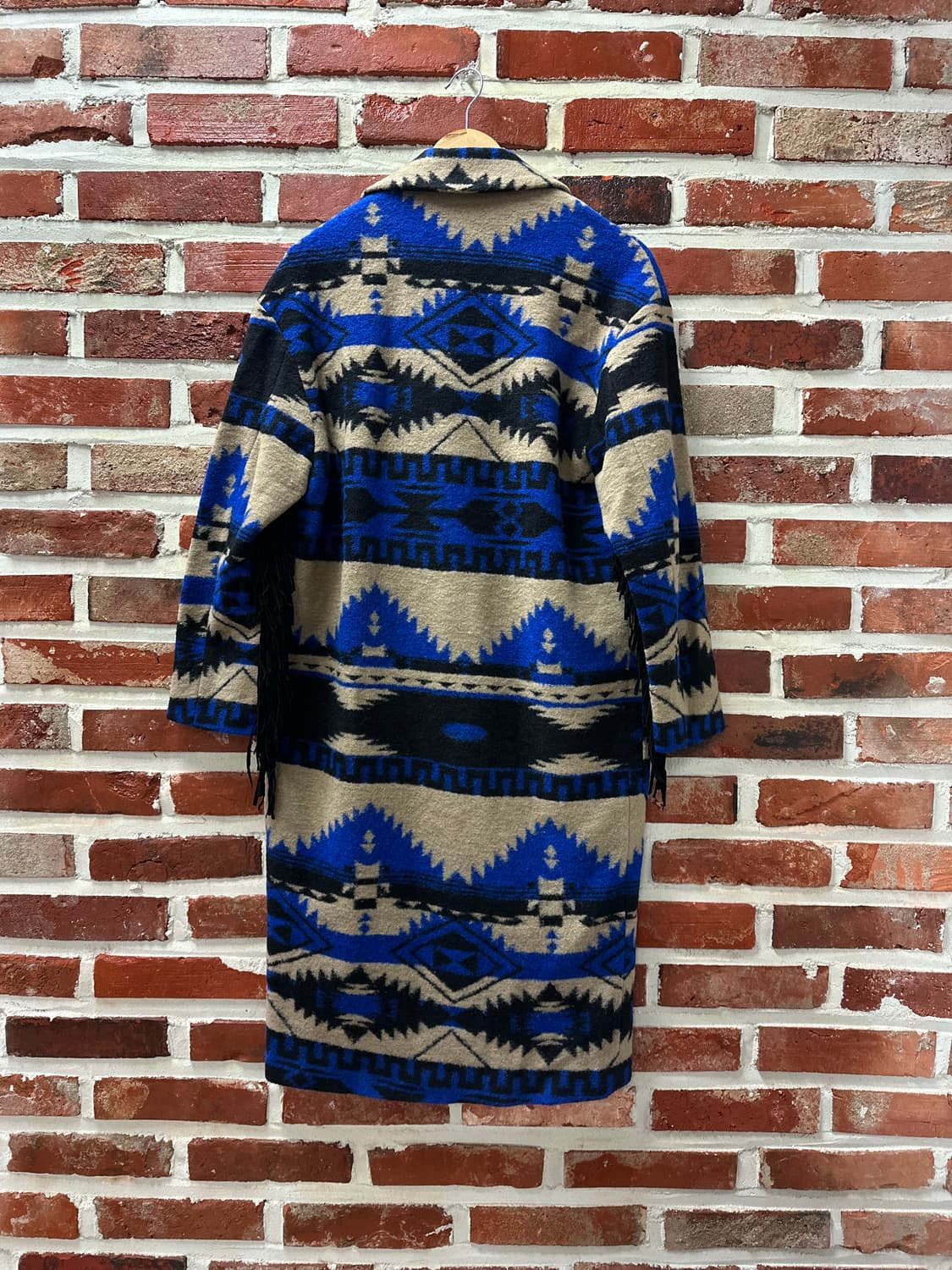 (IT40)프론트스트리트8 나바호 울 코트 상품이미지5