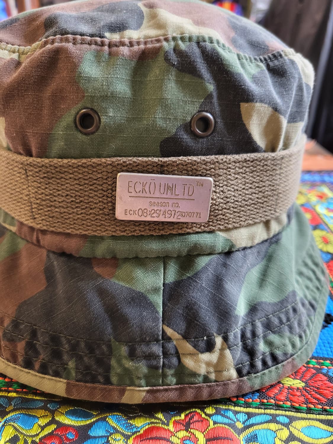 에코 언리미티드 카모 버킷햇 상품이미지2