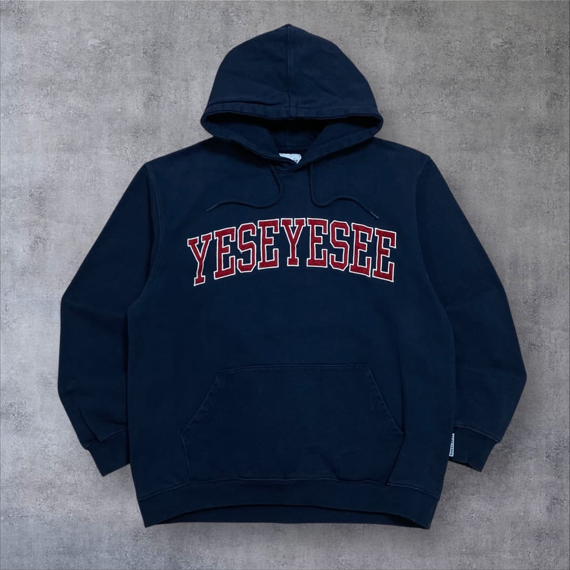 예스아이씨 스펠아웃 네이비 후드티 상품이미지1