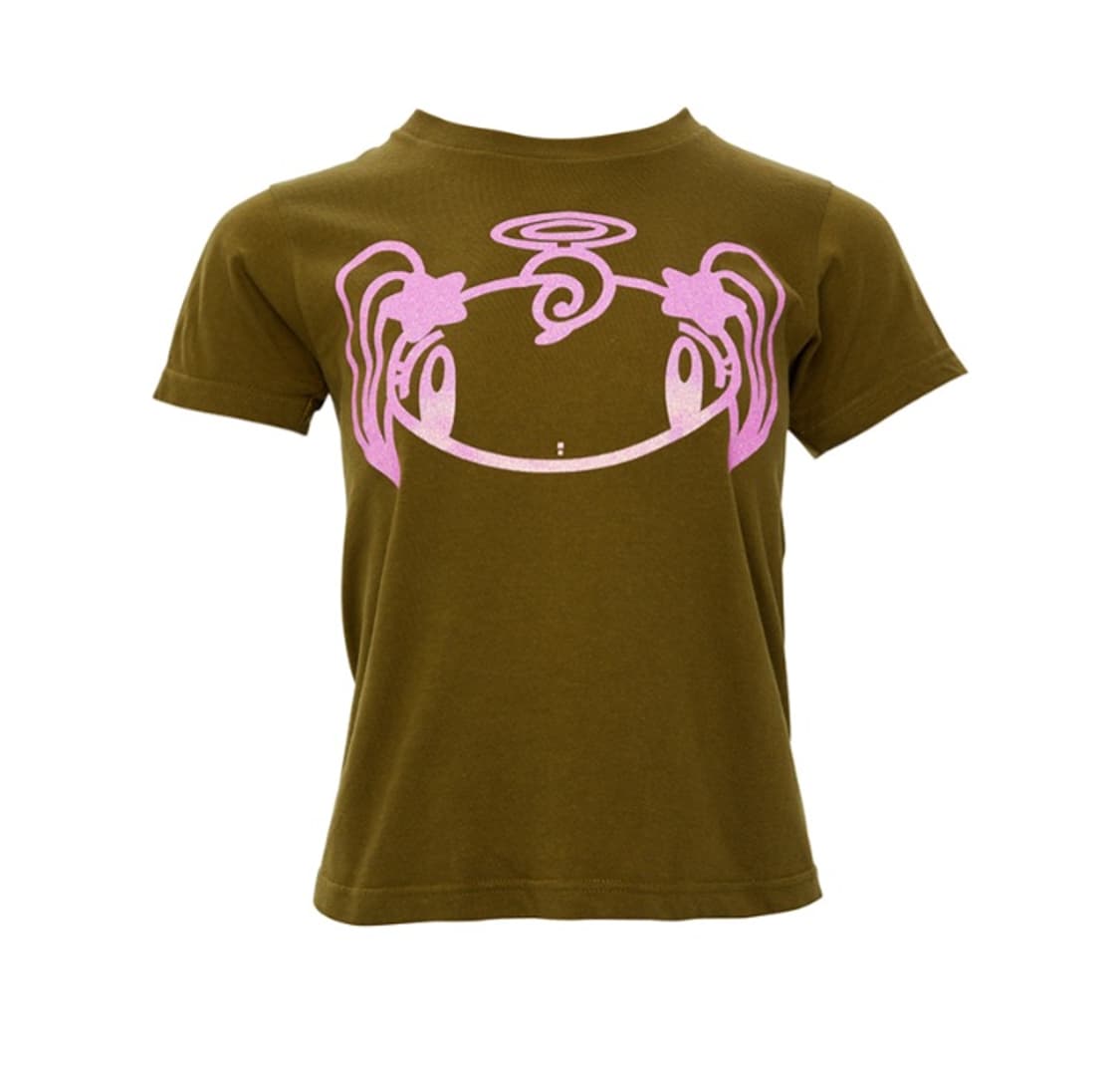 샬롬클럽 shalom club 퓨로 밤 티셔츠 올리브 상품이미지1