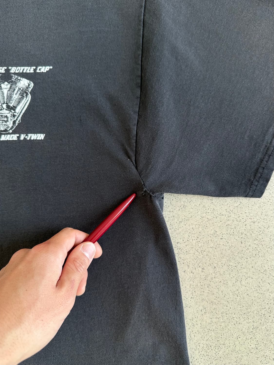 빈티지 모터사이클 티셔츠 XL 할리데이비슨 상품이미지6