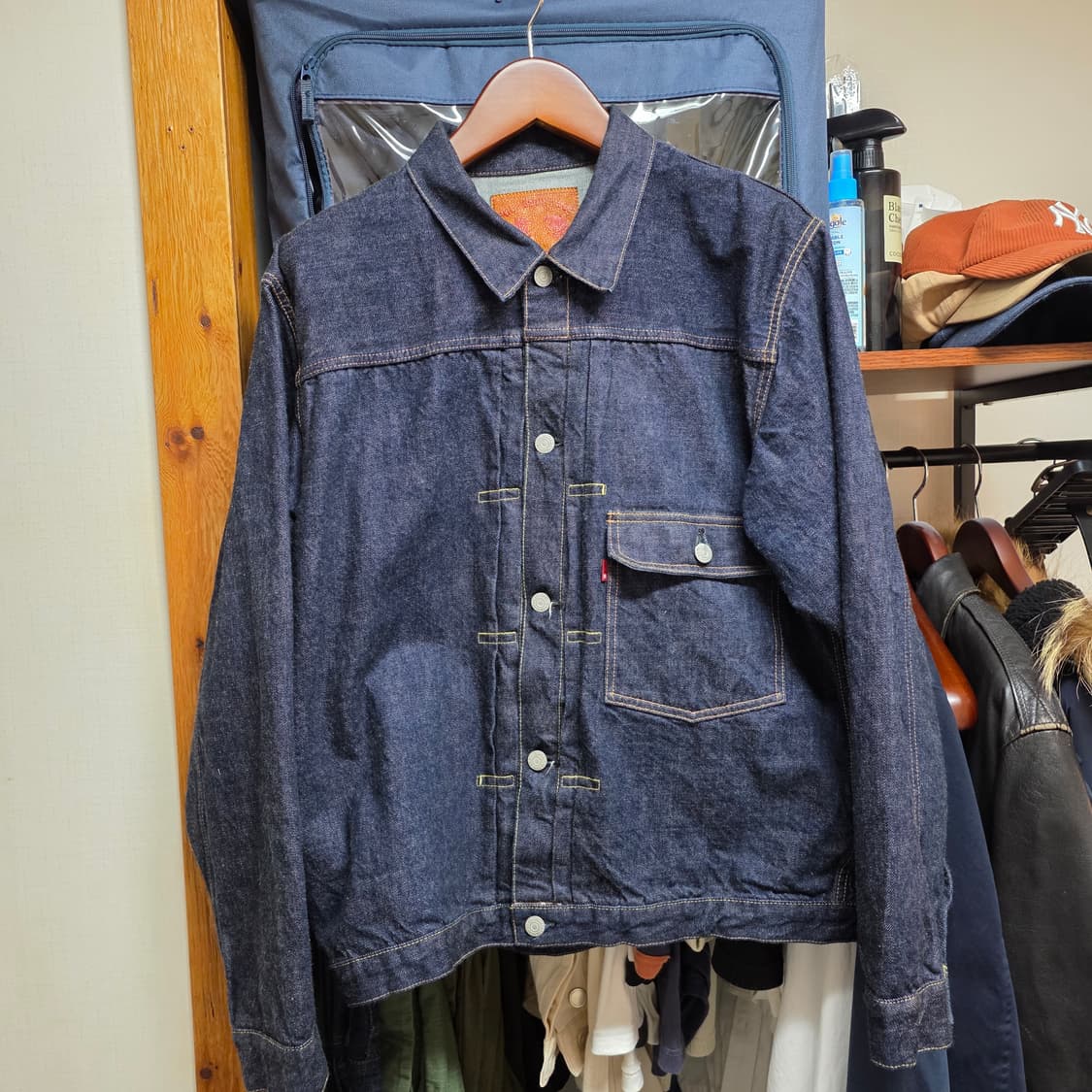 풀카운트 2107w 데님자켓 44사이즈 판매합니다 상품이미지1