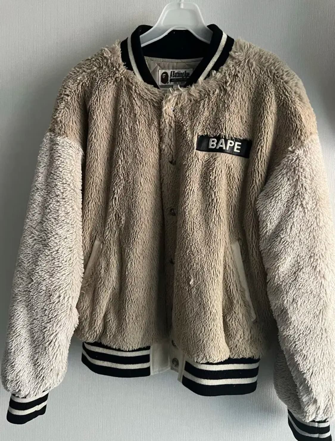베이프 BAPE 야구점퍼 상품이미지2