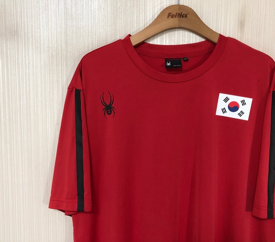 스파이더(SPYDER)국대 팀코리아 레슬링팀 트레이닝티셔츠 XXXL 상품이미지7
