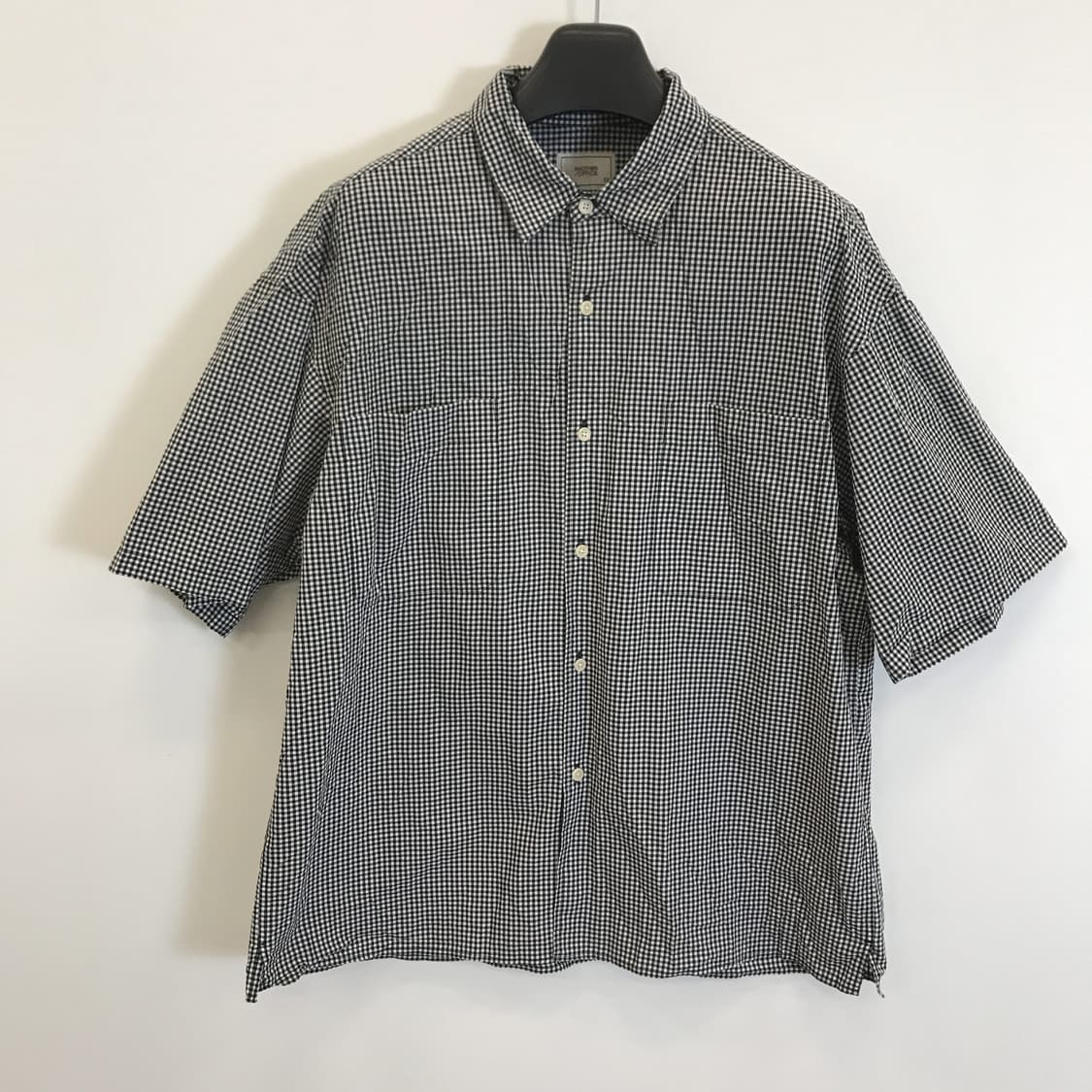 어나더오피스 writer shirt 깅엄체크 [03사이즈] 상품이미지1