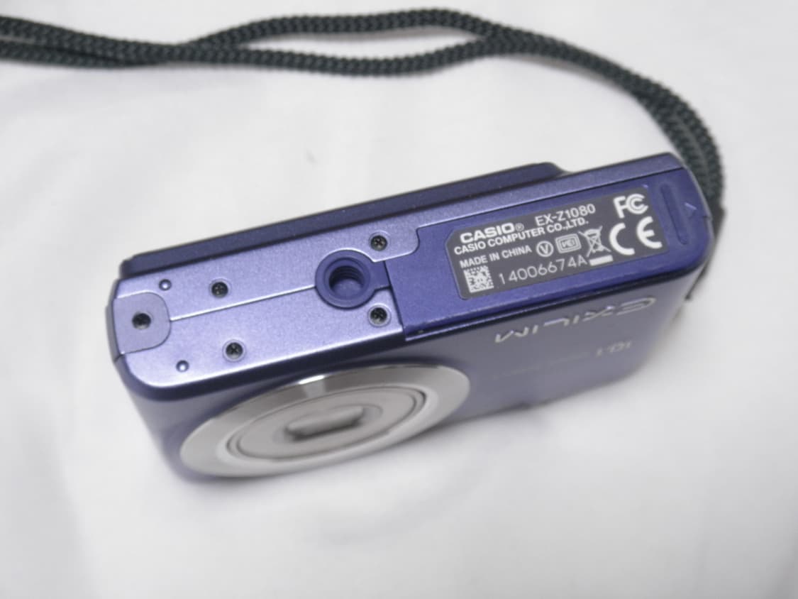 작례O) 카시오 엑슬림 z1080 빈티지 디카 Casio 상품이미지3