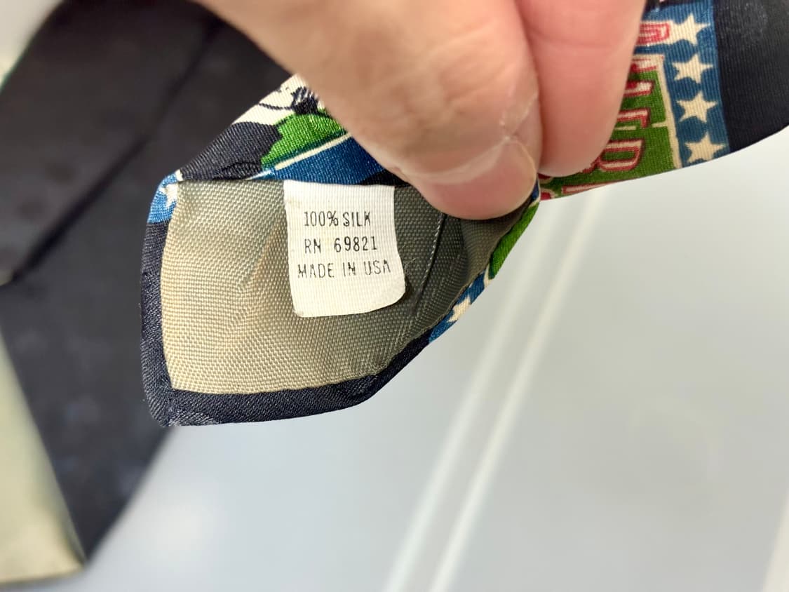 빈티지 넥타이 실크 타이 미국산  상품이미지4