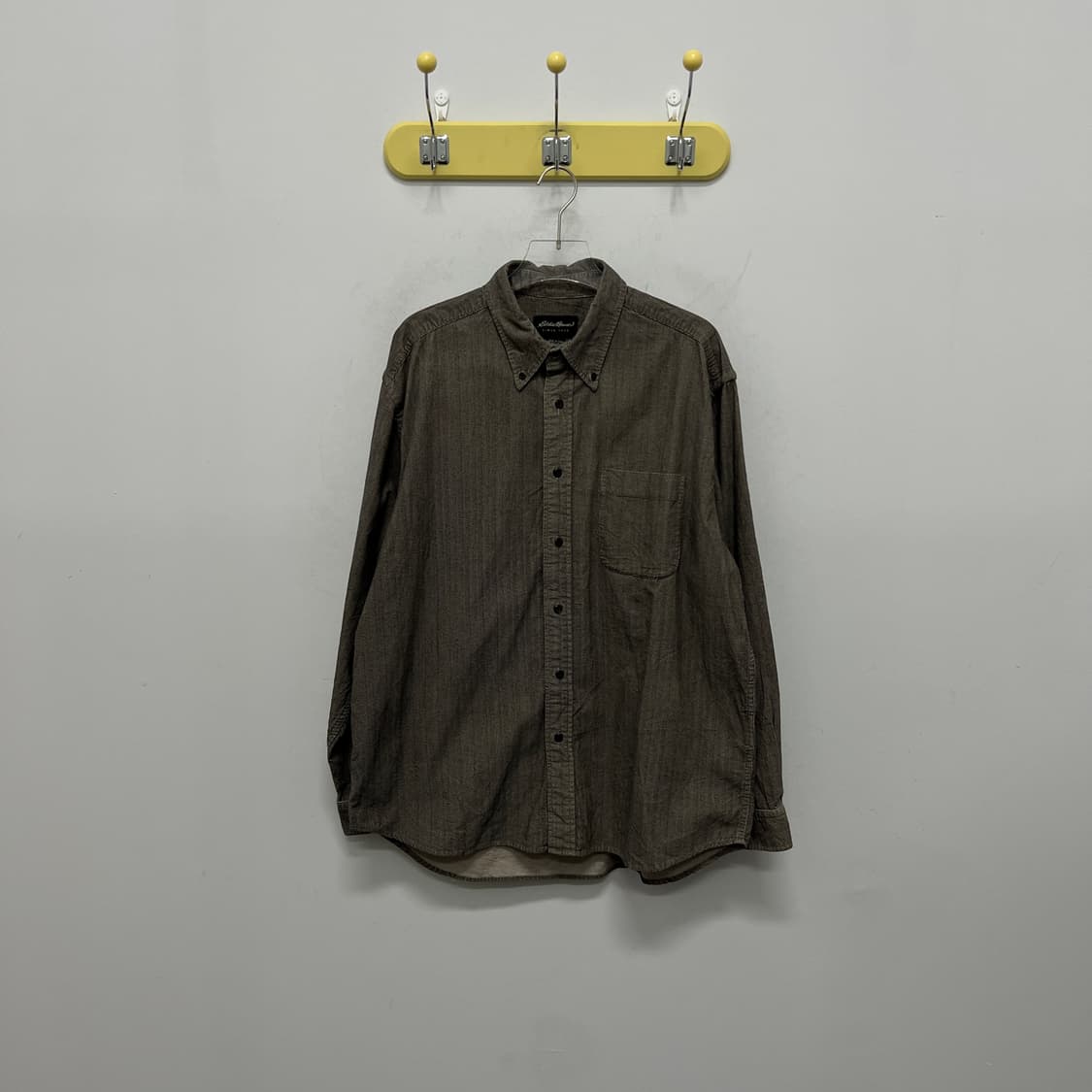 XL-XXL) 에디바우어 헤링본 체크 셔츠 상품이미지2