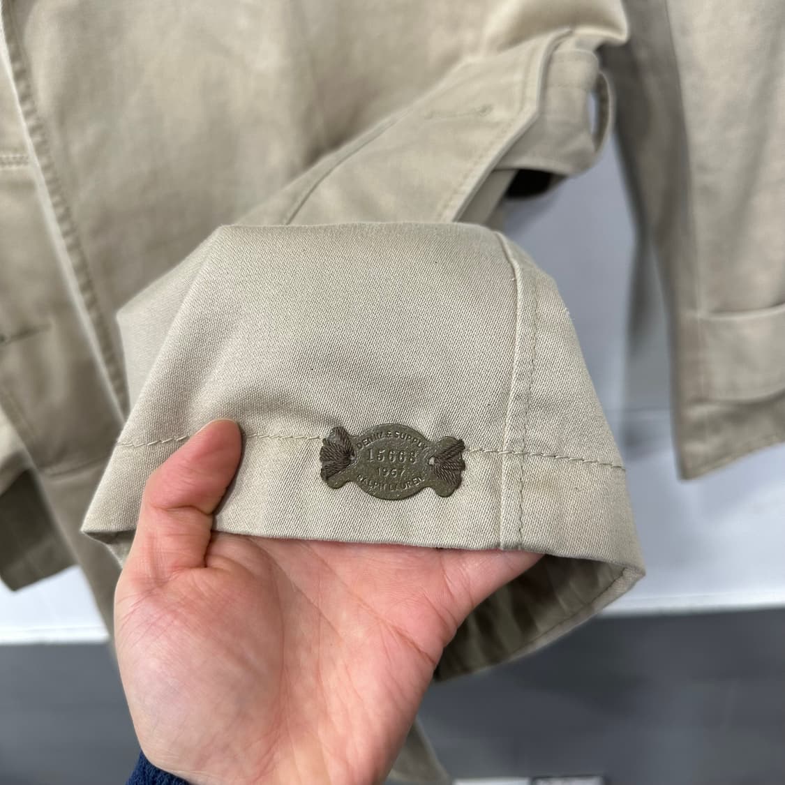 폴로 데님앤서플라이 트렌치 코트 상품이미지6