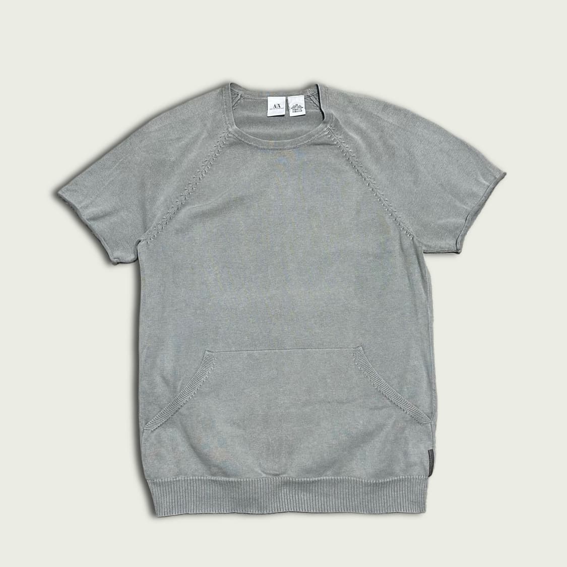 00s 아르마니 익스체인지 코튼 반팔니트 상품이미지1