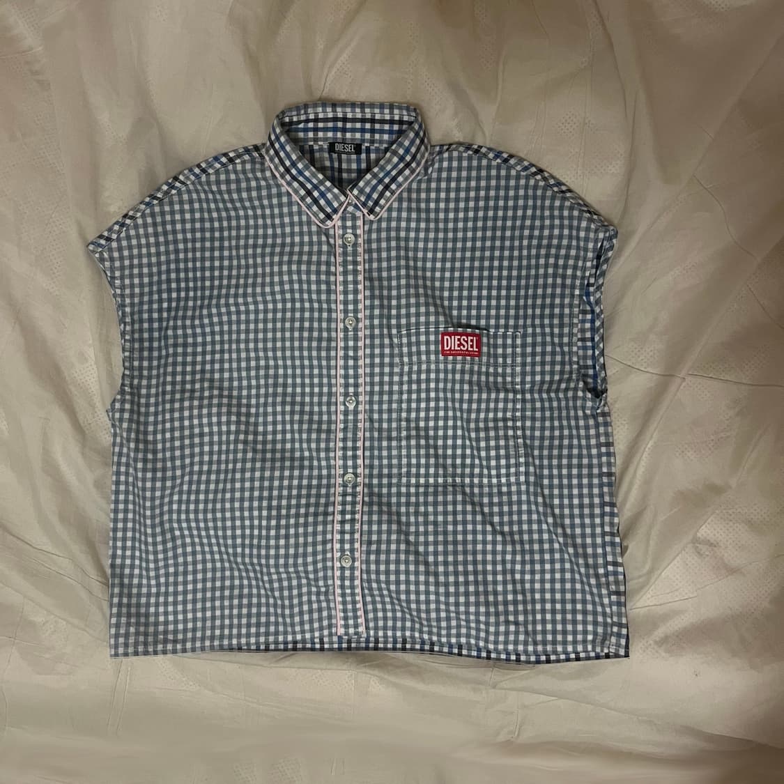 Diesel vintage checkered shirt 상품이미지1