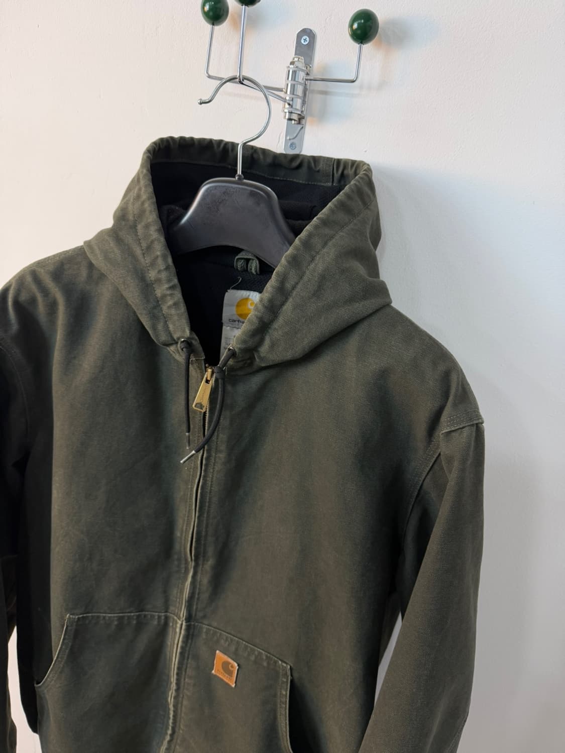 칼하트 모스그린 액티브 워크 자켓  상품이미지5