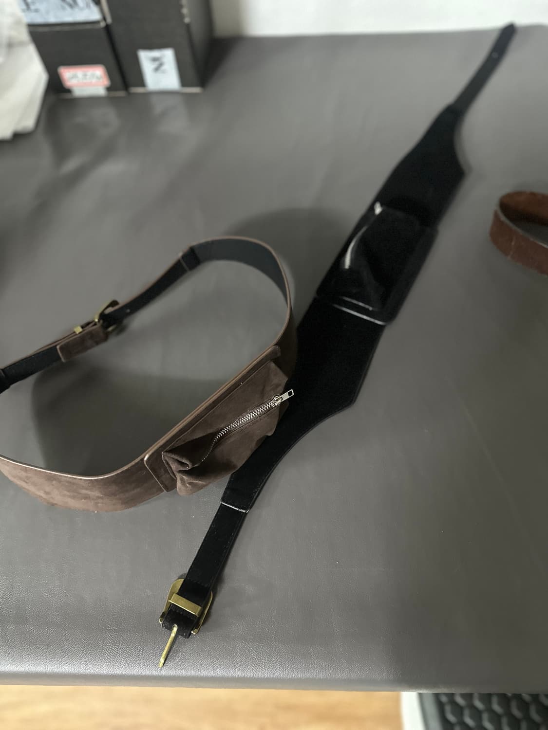 여성 스웨이드 벨트 백 (벨트가방) 새상품 상품이미지1