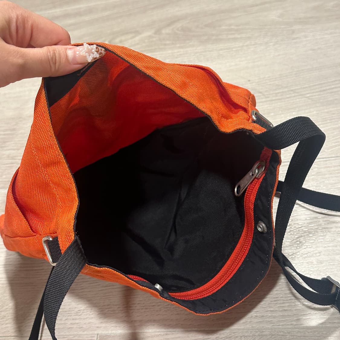 노스페이스퍼플라벨 샤코슈 백 오렌지 상품이미지5