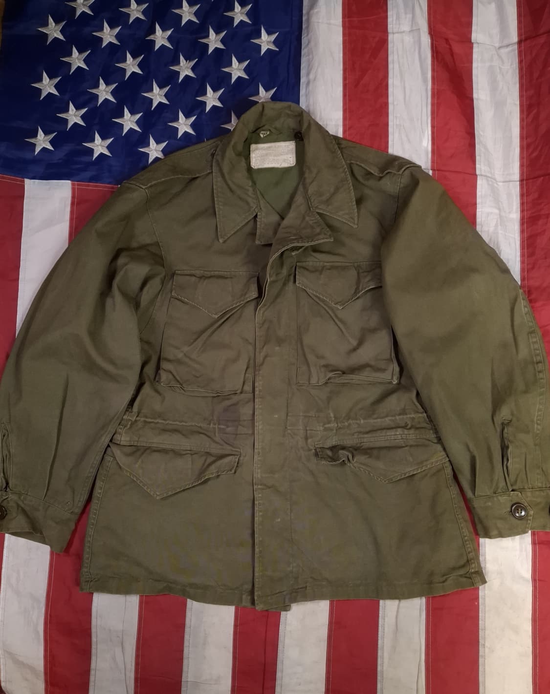 오리지날 WW2 미군 M-43 필드 야상 상품이미지1
