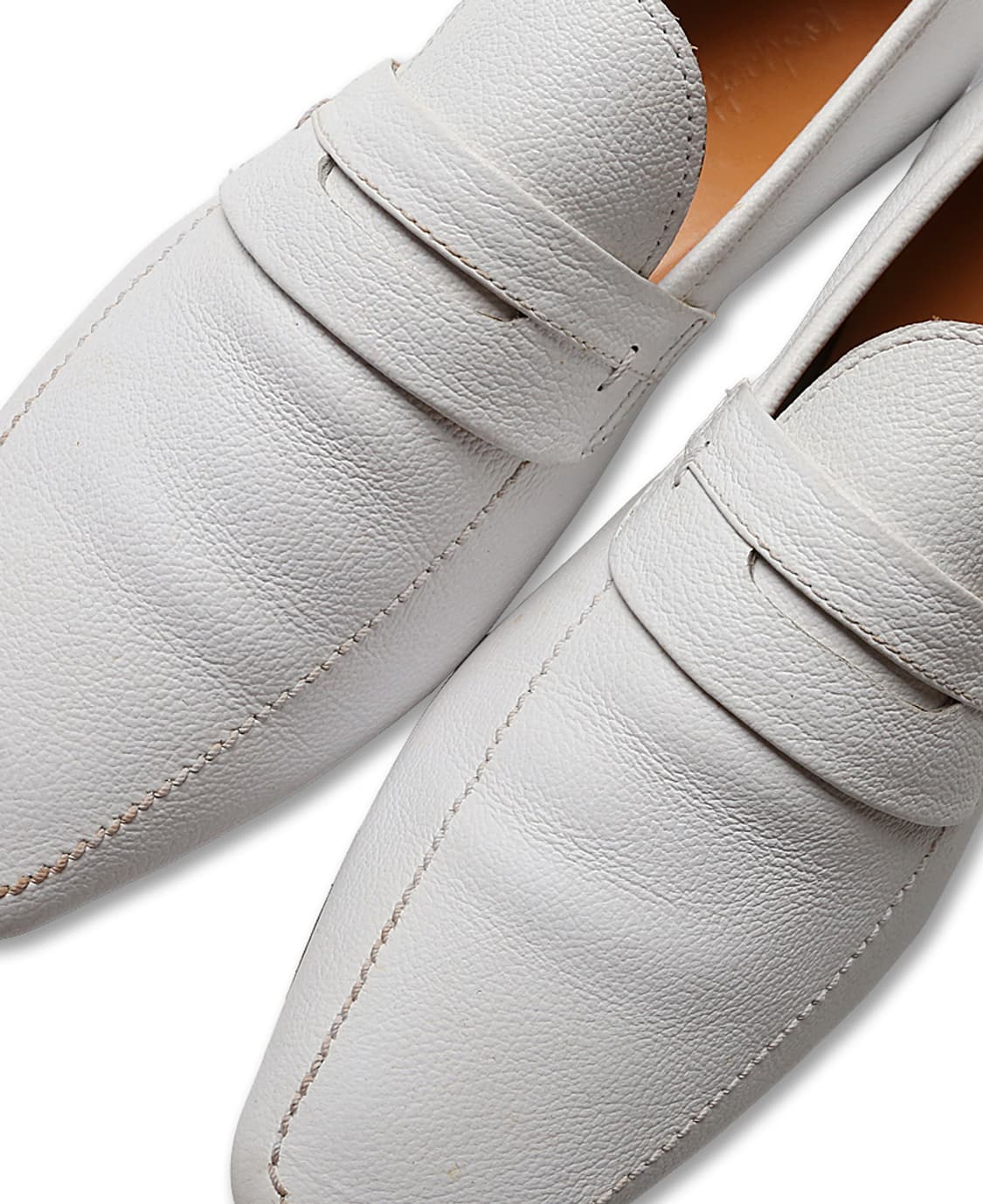 폴페따 [Polpetta] Moneta Lav.화이트 레더 패니로퍼 빔즈 상품이미지2