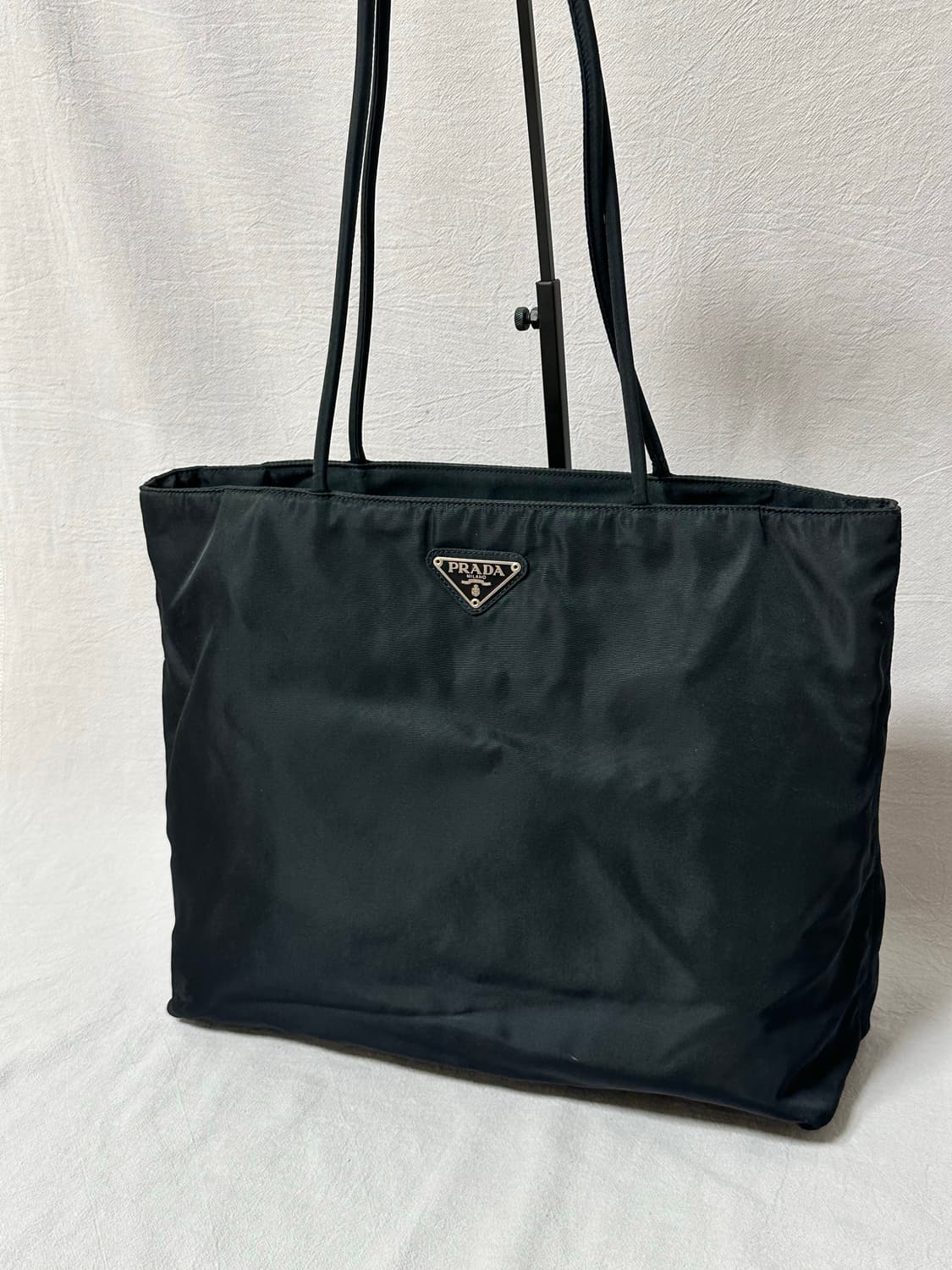 프라다 블랙 토트백 나일론 포코노 숄더백 보부상백 상품이미지3
