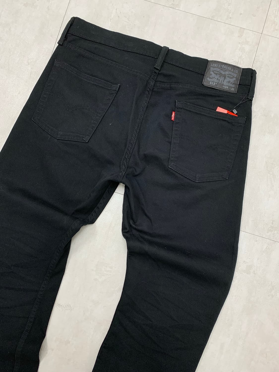 리바이스 513 흑청 데님팬츠 #691 상품이미지7