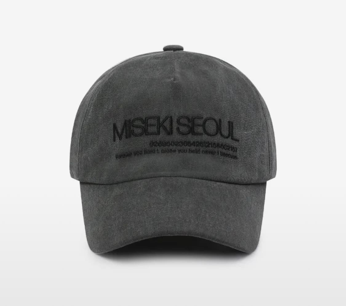 미세키서울 로고 볼캡 상품이미지1