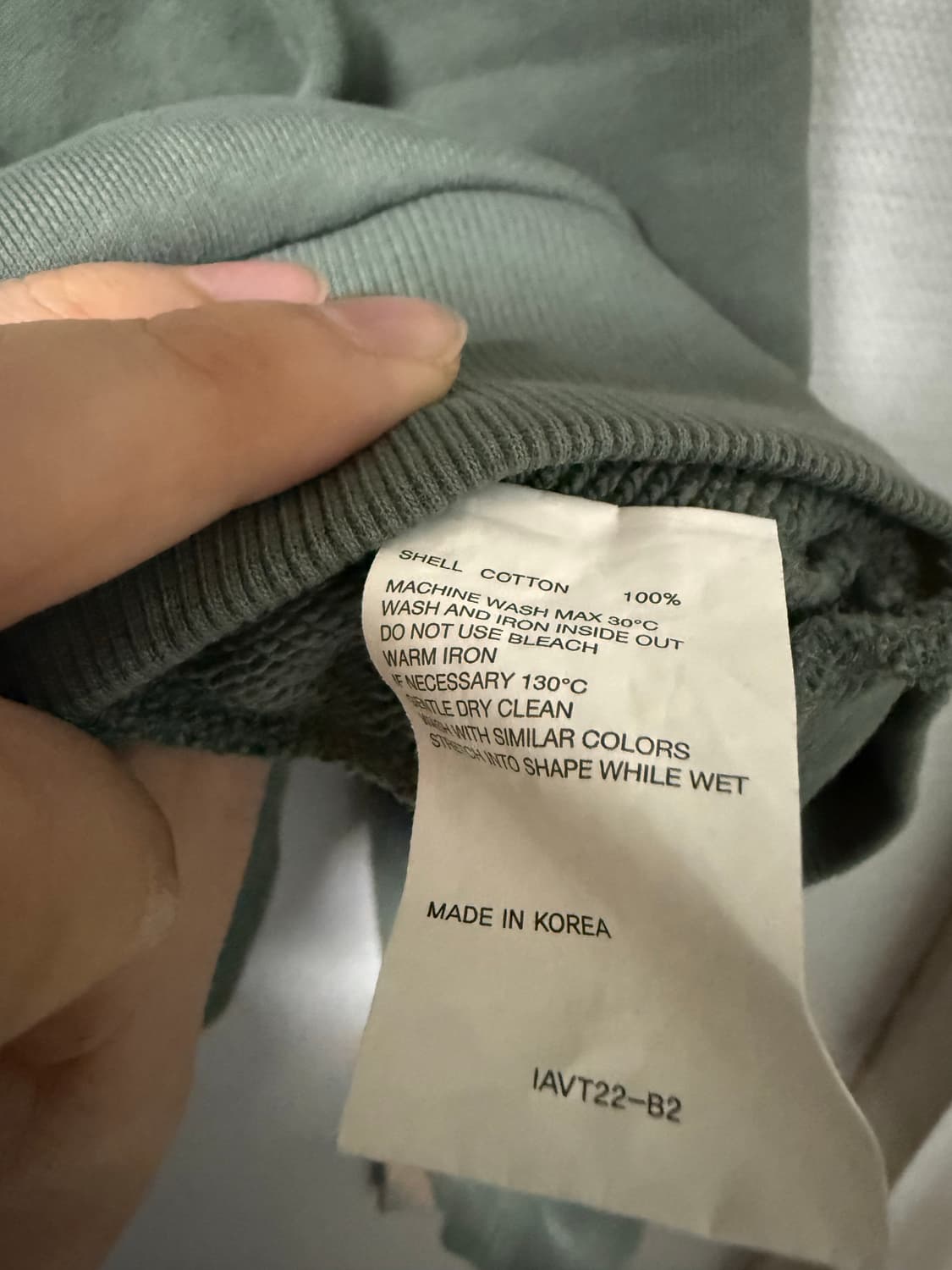 비바스튜디오 카키 맨투맨 xl 상품이미지4