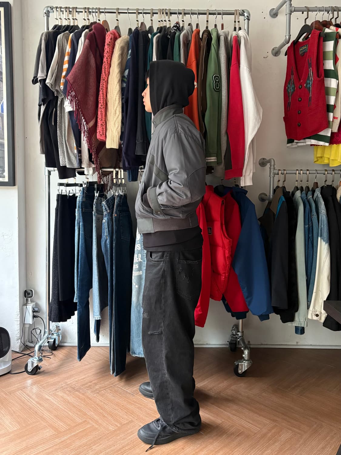 80s Issey Miyake SkyLine 자켓 상품이미지2