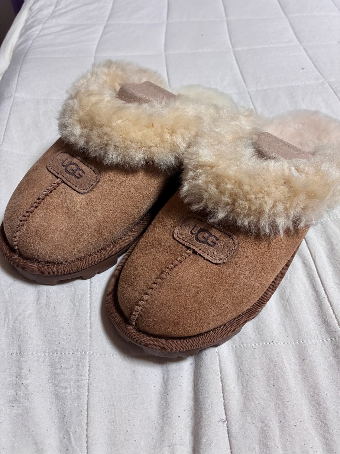 (W) 어그 코케트 슬리퍼 체스트넛 230mm 상품이미지1