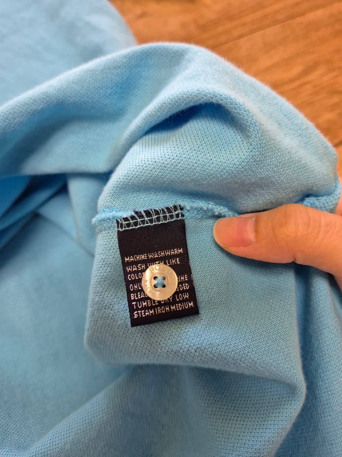 폴로랄프로렌 pk 카라 반팔티 스카이 상품이미지9