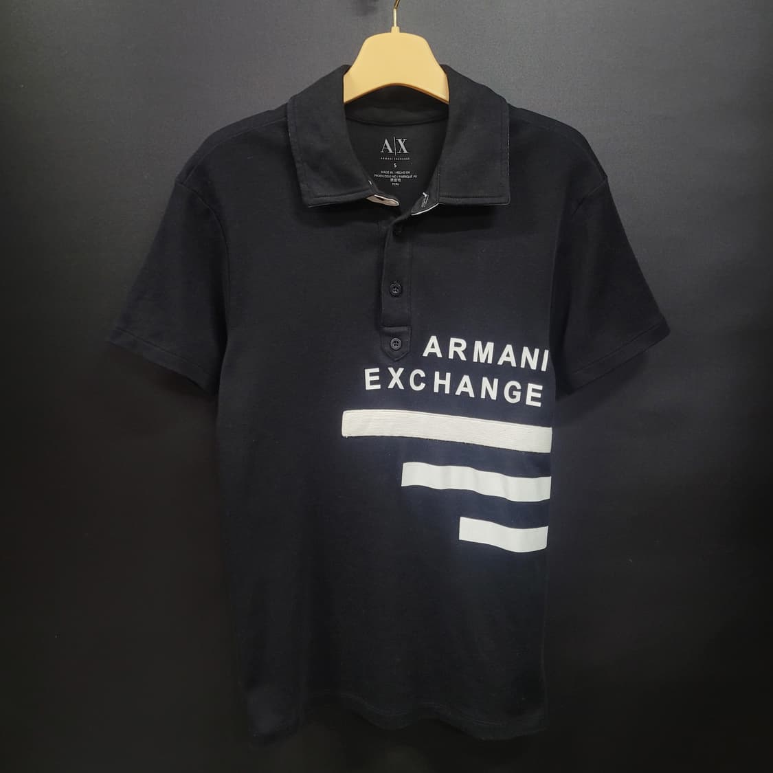 ARMANI EXCHANGE 아르마니 로고 셔츠 상품이미지1