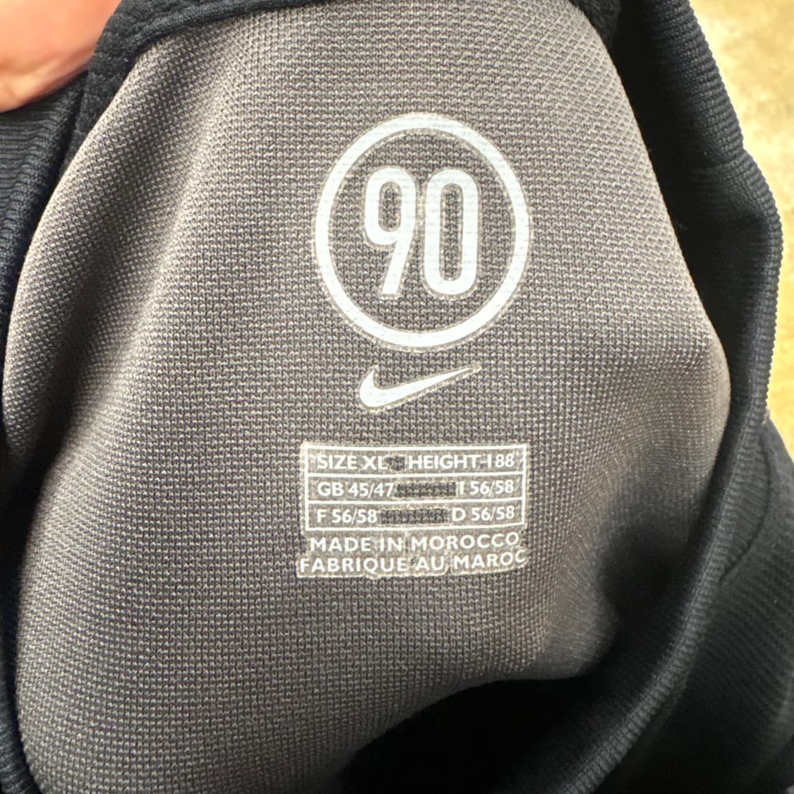[정품/XL,110] 나이키 대한민국 국가대표 긴팔 트레이닝티셔츠 b16 상품이미지5