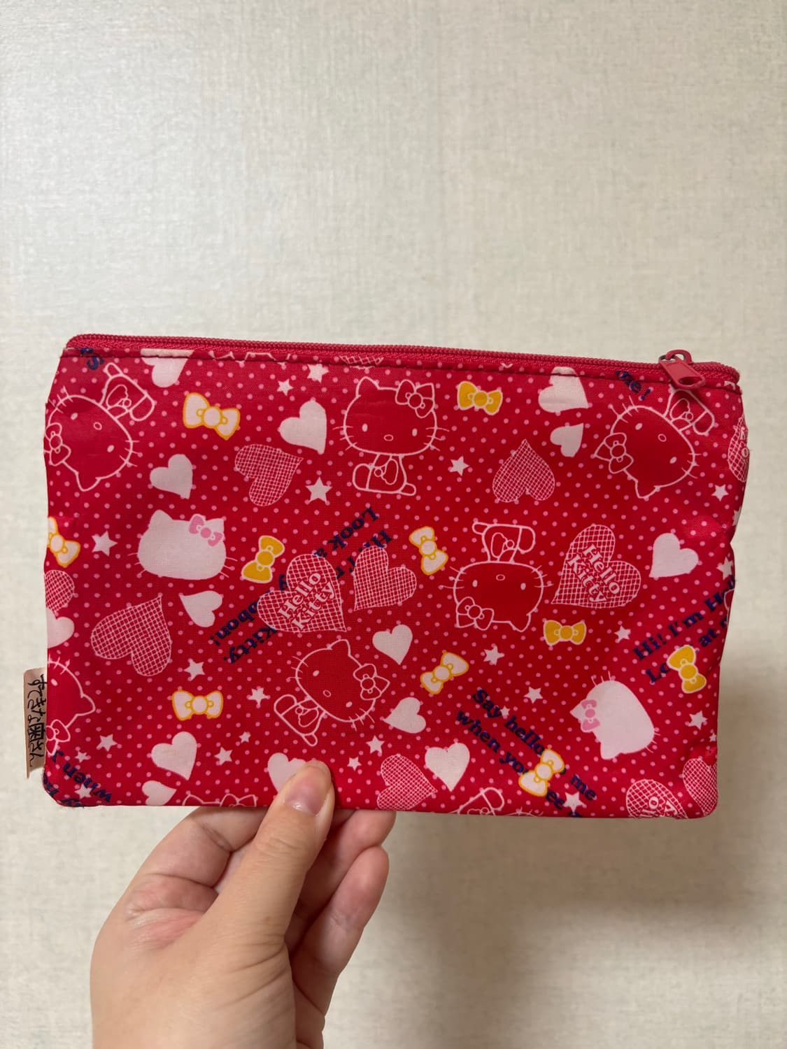 산리오 고전 키티 3단 파우치 상품이미지3