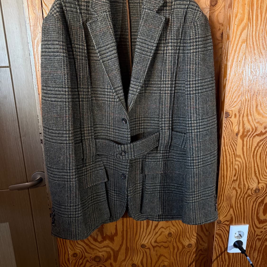 랄프로렌 퍼플라벨 노포크 트위드 벨티드 자켓 상품이미지7