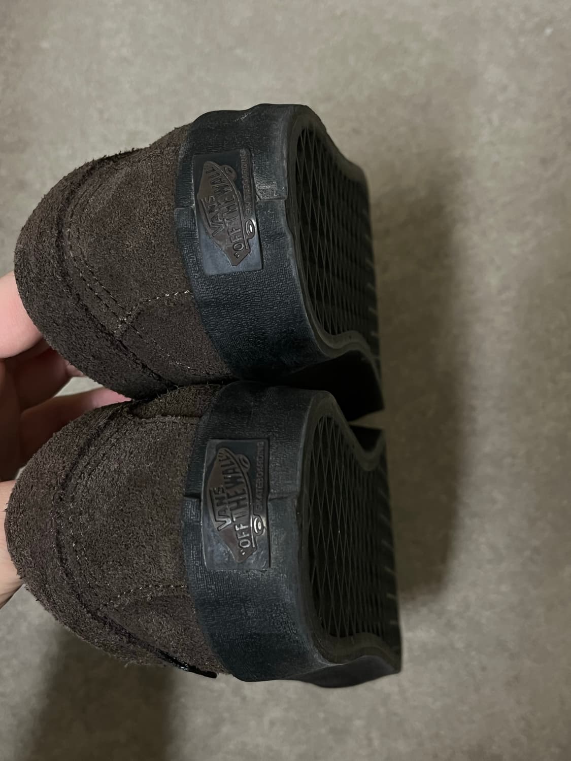 반스 스케이트 로퍼 스웨이드 브라운 250 상품이미지5