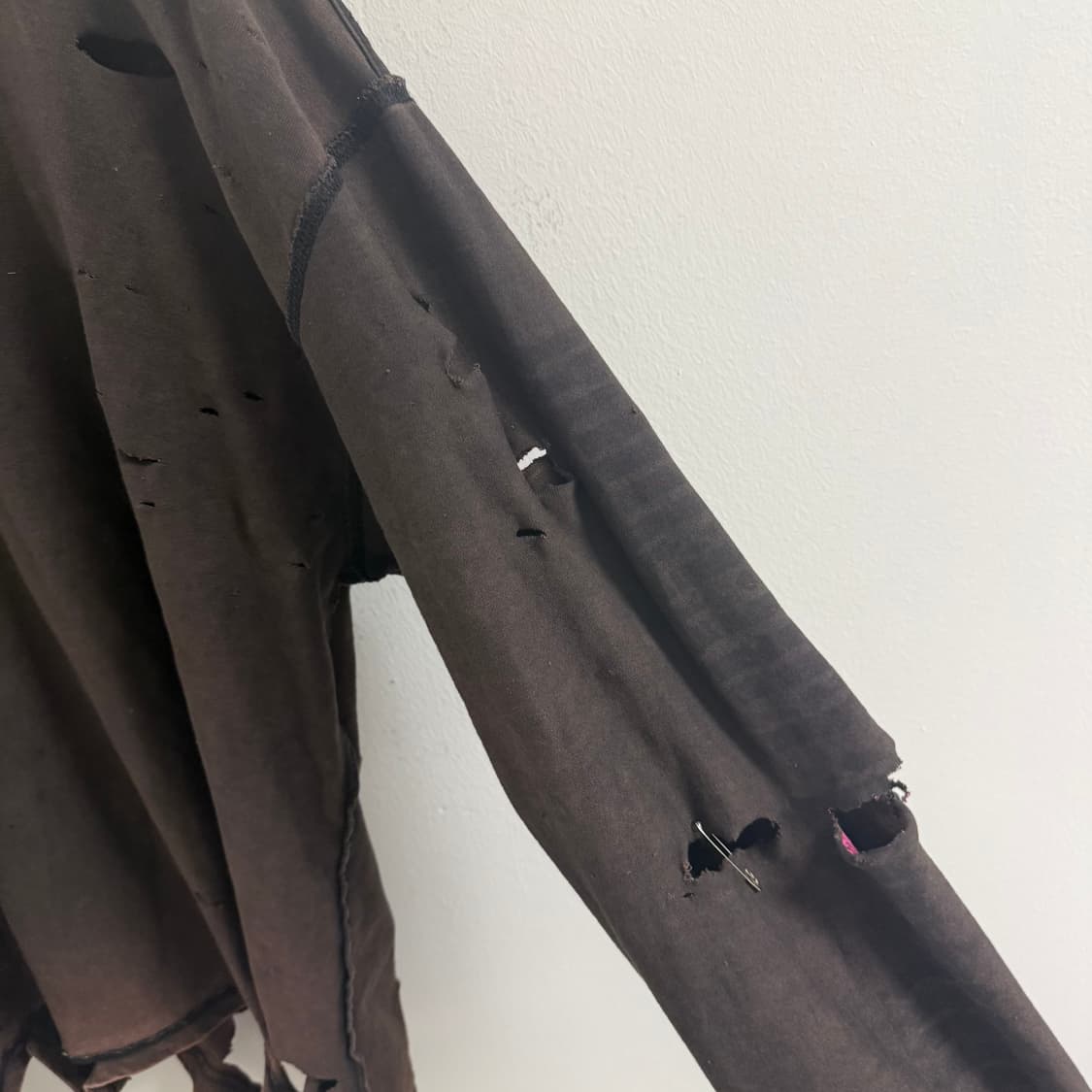 Vintage destroyed layered long t 상품이미지7